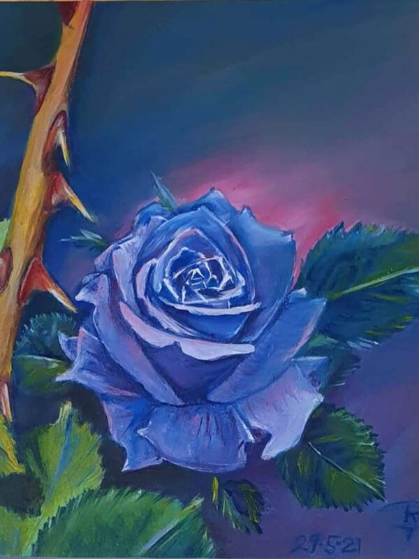 Blue Rose Final Piece
